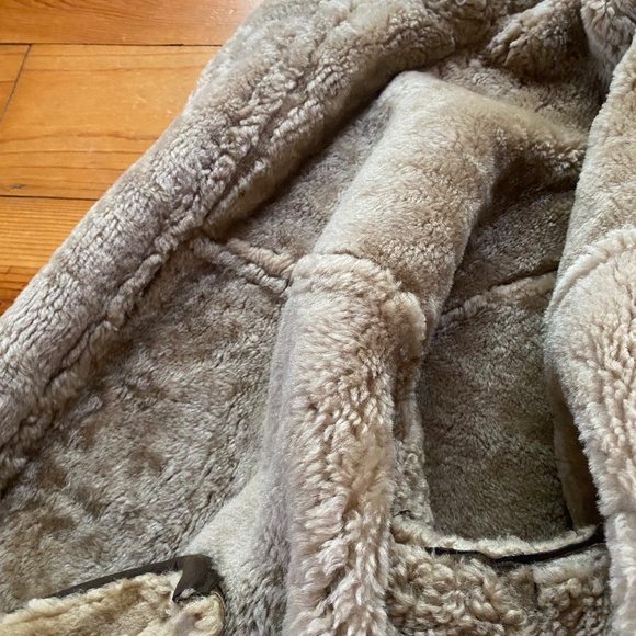 Men Bomber Leather Jacket - Picture 8 of 8